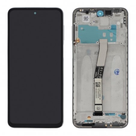 Ecran avec châssis reconditionné pour Xiaomi Redmi Note 9S Blanc - photo 2