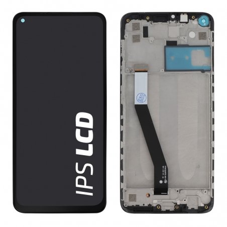 Ecran complet avec châssis pour Xiaomi Redmi Note 9 photo 1