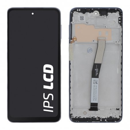 Ecran reconditionné avec châssis pour Xiaomi Redmi Note 9 Pro photo 1