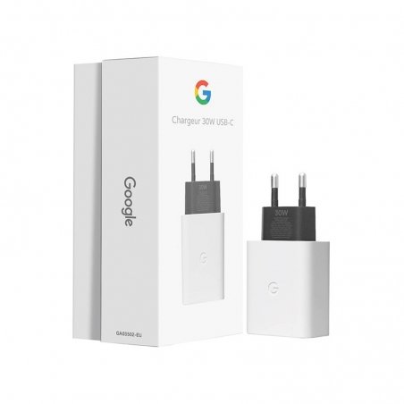 Chargeur blanc Google 30W USB-C photo 3