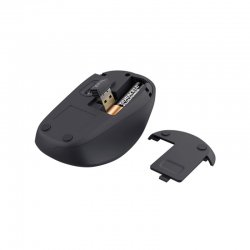 Souris sans fil compacte noire photo 3