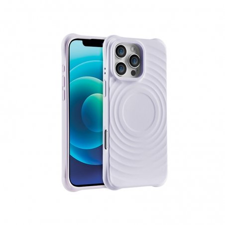 Coque cercles MagSafe violette pour iPhone 11 photo 1