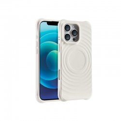 Coque cercles MagSafe blanc cassé pour iPhone 16 Pro Max photo 1