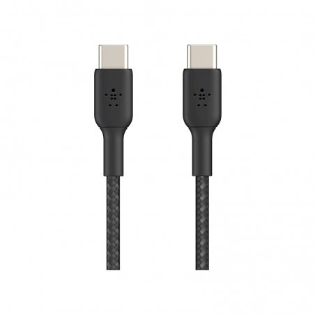Câble tressé noir USB-C vers USB-C photo 2