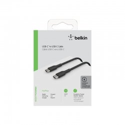 Câble tressé noir USB-C vers USB-C photo 3