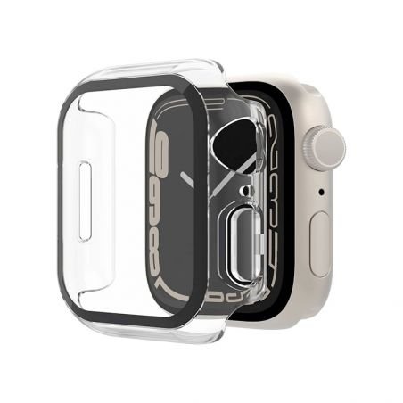 Bumper transparent avec verre trempé pour Apple Watch Séries 10 46mm