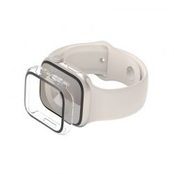 Bumper transparent avec verre trempé pour Apple Watch Séries 10 46mm