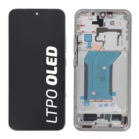 Bloc écran d'origine avec châssis blanc pour Xiaomi 14