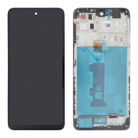 Bloc écran d'origine Motorola pour Moto E32s Noir