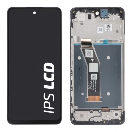 Bloc écran d'origine Motorola pour Moto G24 Noir