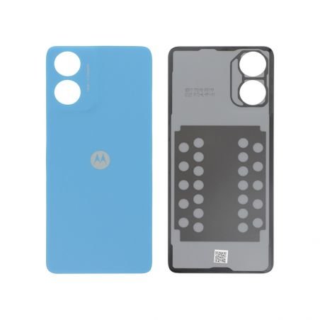 Vitre arrière d'origine Motorola pour Moto G4 Bleu Satin