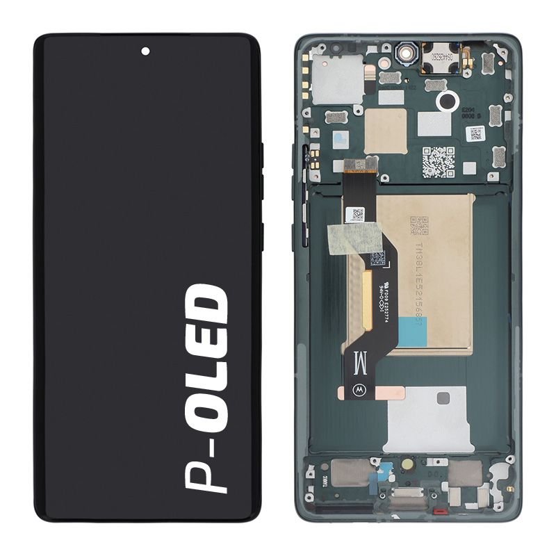 Bloc écran d'origine Motorola pour Edge 50 Vert Jungle