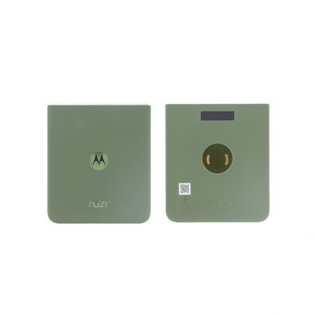 Vitre arrière d'origine Motorola pour Razr 50 Ultra Verte