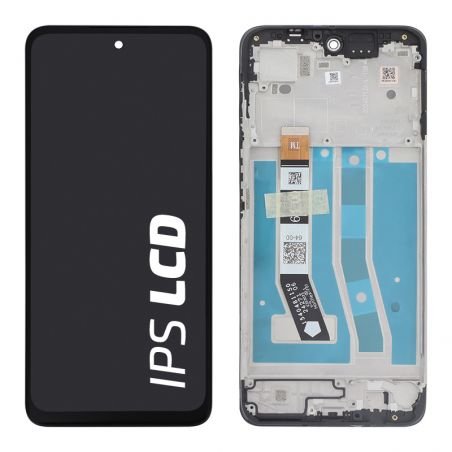Bloc écran d'origine Motorola pour Moto G55 Noir