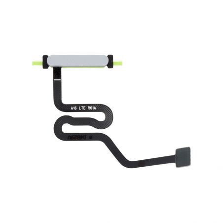 Lecteur d'empreinte gris d'origine Samsung pour Galaxy A16 4G