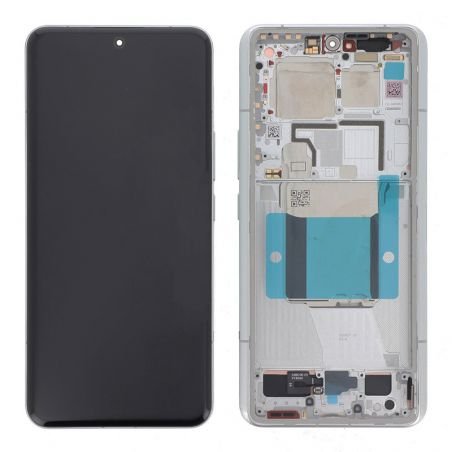 Bloc écran d'origine avec châssis blanc pour Xiaomi 14 Ultra