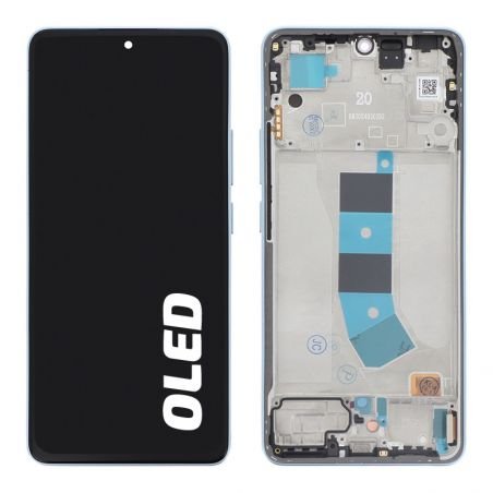 Bloc écran compatible OLED pour Redmi Note 13 4G - Bleu