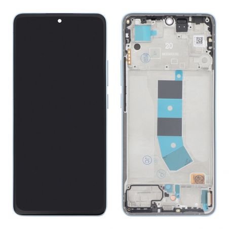Bloc écran compatible OLED pour Redmi Note 13 4G - Bleu