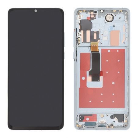 Bloc écran OLED complet avec châssis pour Huawei P30 Pro - Crystal