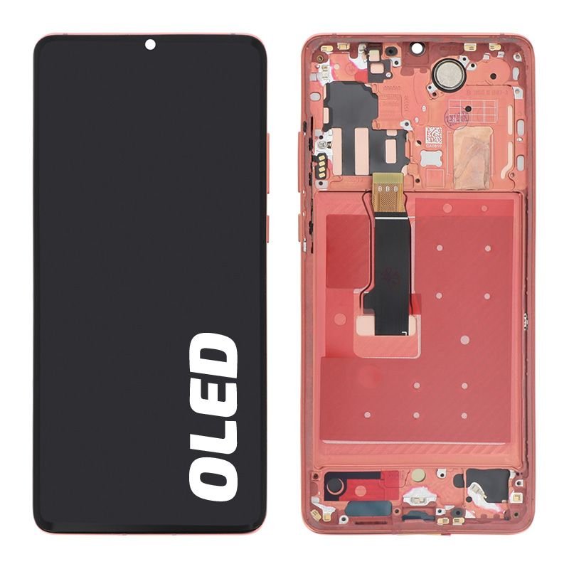 Bloc écran complet avec châssis pour Huawei P30 Pro - Orange