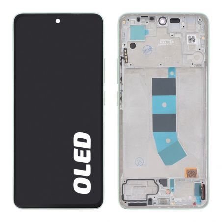 Bloc écran compatible OLED pour Redmi Note 13 4G - Vert