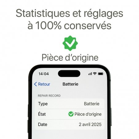 batterie origine iphone 16 Plus photo 2