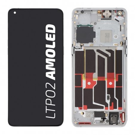 Bloc écran d\'origine pour Oppo Find X5 Pro Blanc photo 1