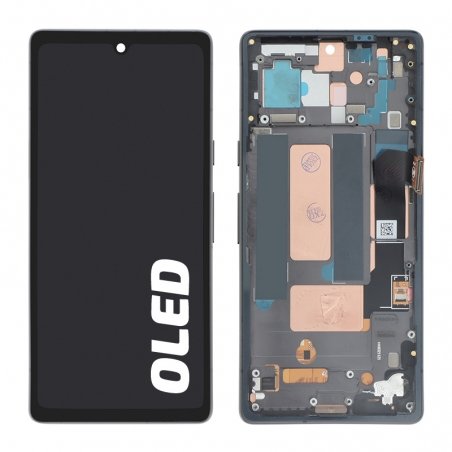 Bloc écran OLED avec châssis compatible pour Google Pixel 7A photo 1