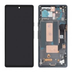 Bloc écran OLED avec châssis compatible pour Google Pixel 7A photo 3