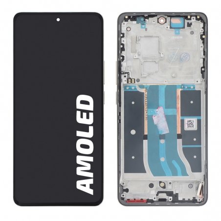 Bloc écran d\'origine reconditionné pour Realme 12 Pro et 12 Pro+ noir photo 1