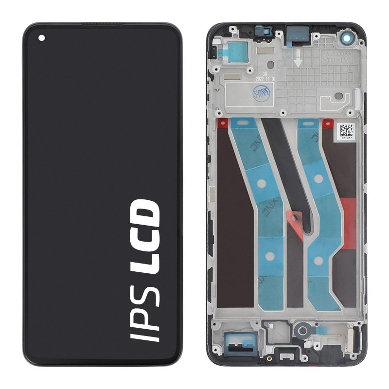 Bloc écran d\'origine reconditionné pour Realme 10 4G noir photo 1