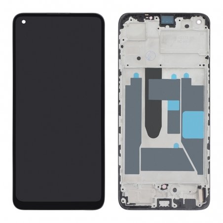 Bloc écran OLED avec châssis compatible pour Realme 9 4G photo 2