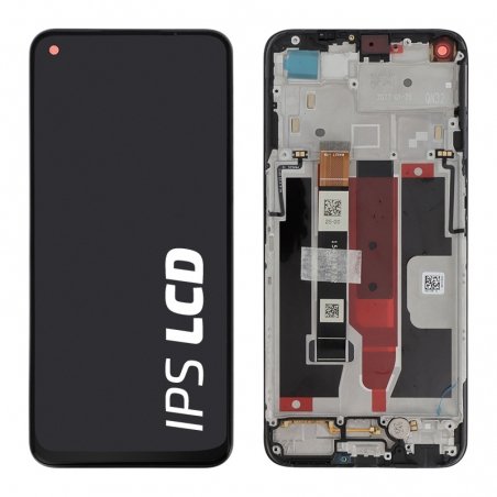 Bloc écran dorigine prémonté sur châssis pour Realme 8 5G Noir - photo 1