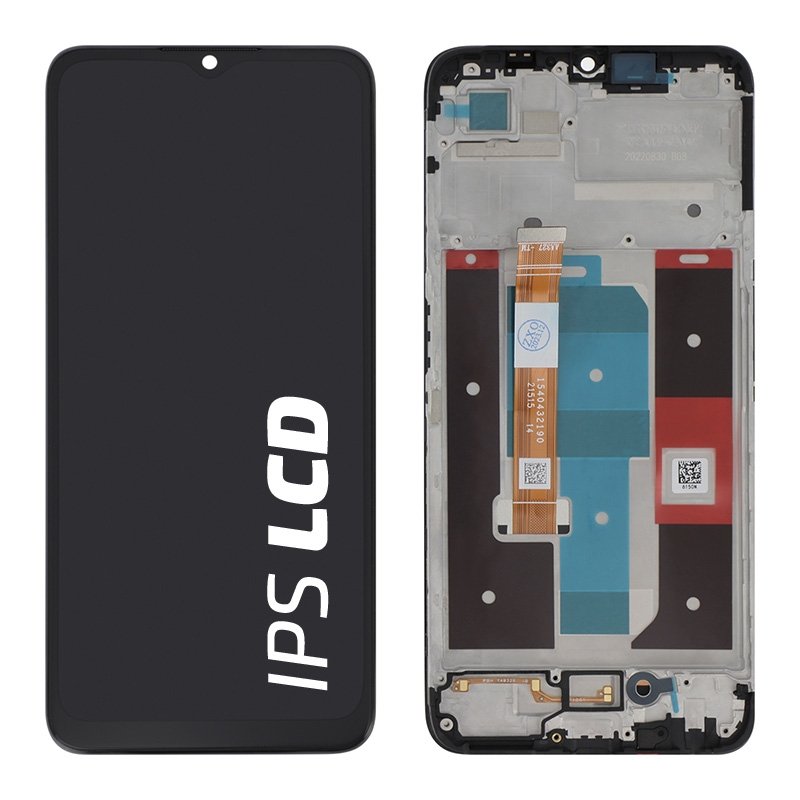 Ecran avec châssis pour Realme C35  - photo 1