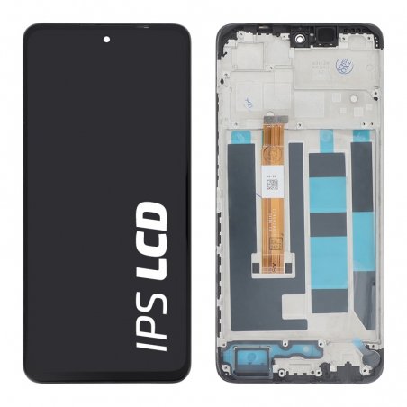 Bloc écran d\'origine reconditionné pour Realme C55 noir photo 1