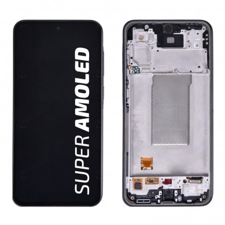 Bloc écran noir monté sur châssis pour Samsung Galaxy A36 5G photo 1