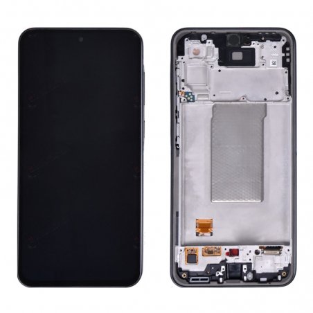 Bloc écran noir monté sur châssis pour Samsung Galaxy A36 5G photo 2