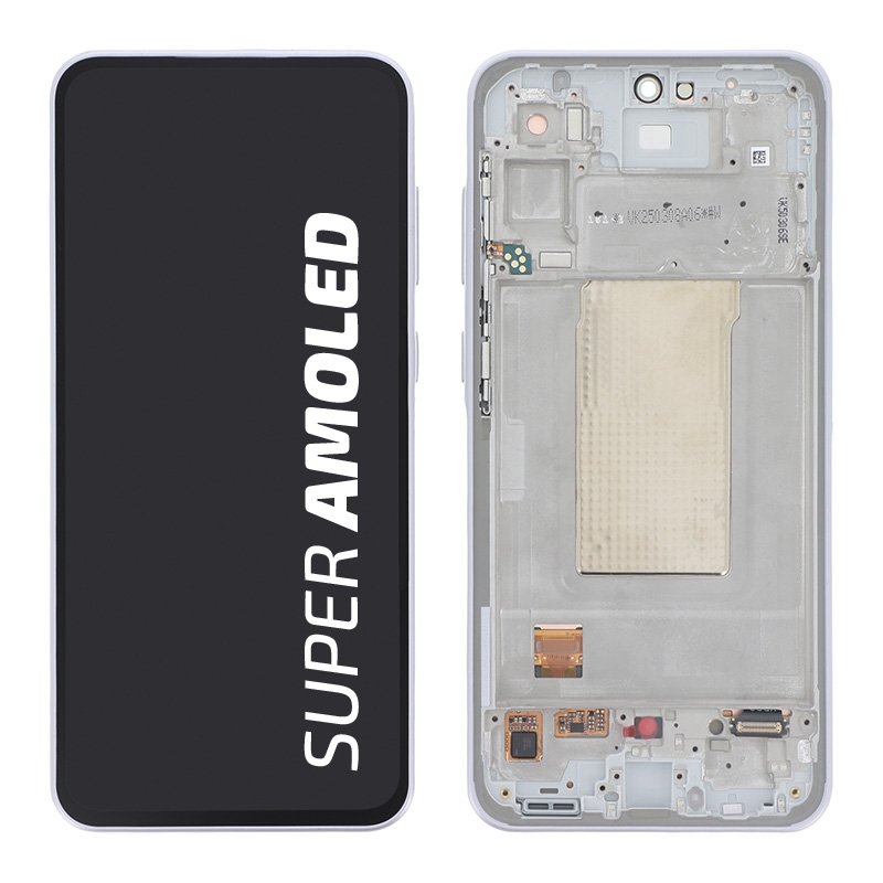 Bloc écran violet monté sur châssis pour Samsung Galaxy A36 5G photo 1