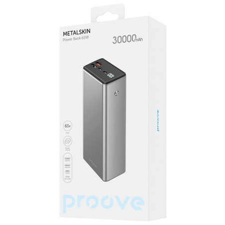 Powerbank Veger 56000 mAh 130 watt USB-C - convient pour les MacBook -