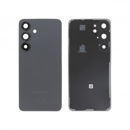Vitre arrière d'origine Noir Absolu pour Samsung Galaxy S25 photo