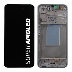 Bloc écran Blanc monté sur châssis pour Samsung Galaxy A26 5G photo 1