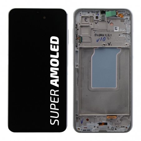 Bloc écran Blanc monté sur châssis pour Samsung Galaxy A26 5G photo 1