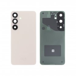 Vitre arrière d'origine Or Rose pour Samsung Galaxy S25 photo