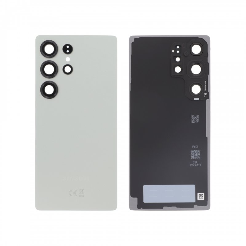 Vitre arrière d'origine Vert Titane pour Samsung Galaxy S25 Ultra photo