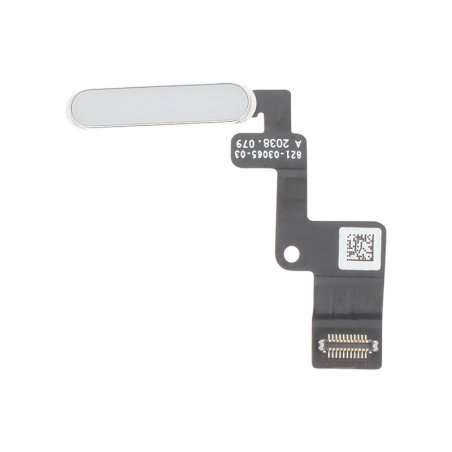Nappe avec bouton power pour iPad Air 4 - Argent photo 1