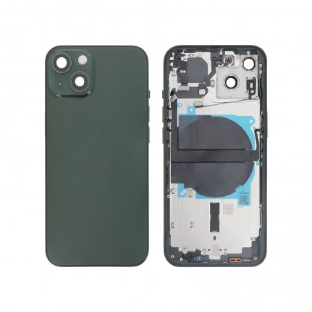 Coque arrière prémontée pour iPhone 13 Verte photo 1