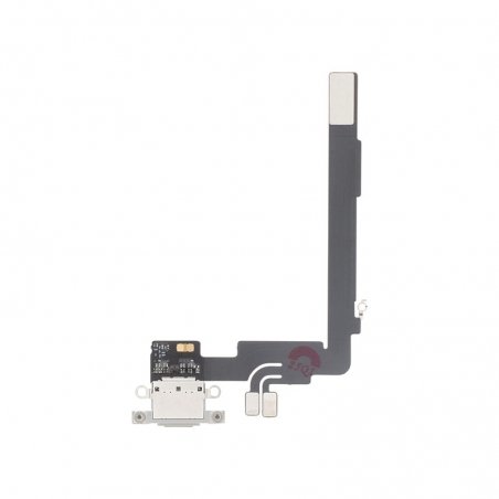 Connecteur de charge compatible pour iPhone 16 Pro Max Blanc photo 1
