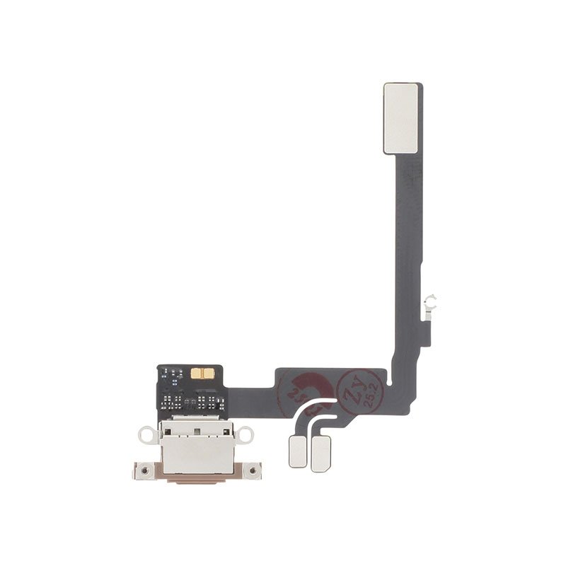 Connecteur de charge compatible pour iPhone 16 Pro Titane Sable photo 1