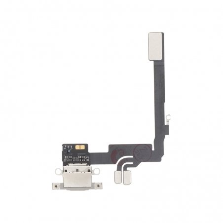 Connecteur de charge compatible pour iPhone 16 Pro Titane Naturel photo 1