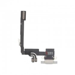 Connecteur de charge compatible pour iPhone 16 Pro Blanc photo 2